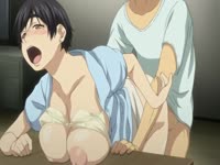 Anime MILF got banged by her son